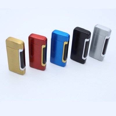 USB MINI electric Touch lighter LED Battery Indicator cigarette charging  Touch  Lighter