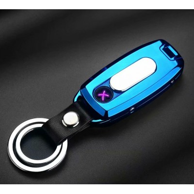 Mini Plasma Lighter ,with Keychain USB Lighter Flameless Electric ARC Lighter