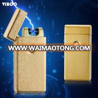 2017 New fashional usb charging double arc electric lighter